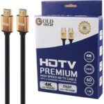 کابل اچ دی ام ای 3متری سرطلایی GOLD OSCAR HDMI 4K
