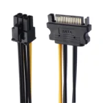 کابل برق 6 پین به ساتا ROYAL