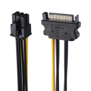 کابل برق 6 پین به ساتا ROYAL