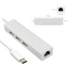 تبدیل ROYAL TYPE-C TO LAN+HUB