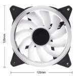 فن کیس گیمی مشکی COOLKEEPER 12*12