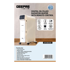 شوفاژ برقی جی پاس مدل GEEPAS GRH28554UK