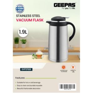 فلاسک 1.9 لیتری جی پاس مدل GEEPAS GVF27025 —