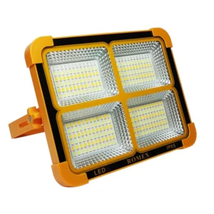 پروژکتور کمپی خورشیدی ROMEX TX-002 400W