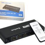سوییچ فلزی 1 به 5 IFORTECH HDMI 4K