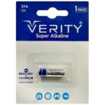 باطری ریموتی تک پک VERITY 27A