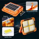 پروژکتور کمپی خورشیدی KEYANG KY-200W