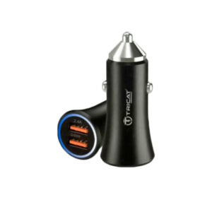 شارژر فندکی فست شارژ 65 وات تریکت TRICAT TC-1024