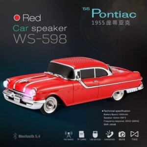 اسپیکر بلوتوثی طرح ماشین WSTER WS-598