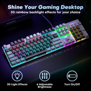 کیبورد گیمینگ آئولا AULA S2068 PRO- RGB