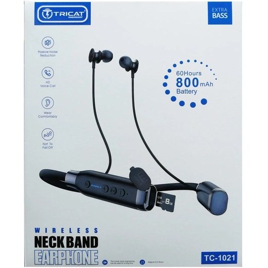 هندزفری بلوتوث دورگردنی تریکت TRICAT TC-1021