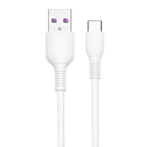 کابل شارژ تایپ سی سیلیکونی MOXOM TE-118