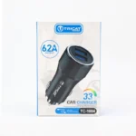 شارژر فندکی فست شارژ 33 وات تریکت TRICAT TC-1004
