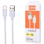 کابل شارژ الدینیو تایپ سی LDNIO 6AM