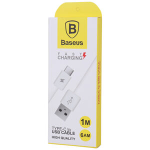کابل شارژ باسئوس تایپ سی Baseus 6AM