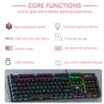کیبورد گیمینگ آئولا AULA S2022-PRO RGB