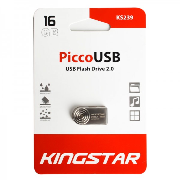 فلش 16 گیگابایت KINGSTAR KS239  Picco Silver