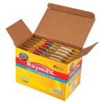 باطری نیم قلم آلکالاین 2 تایی کارتی RAYMAX