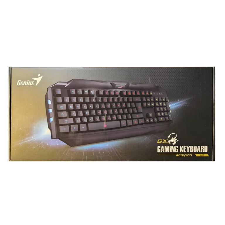 کیبورد سیم دار گیمینگ جنیوس GENIUS K5