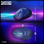 موس بی سیم مشکی HATRON HMW-122SL