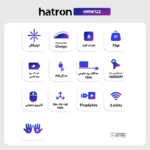 موس بی سیم مشکی HATRON HMW-122SL