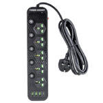 چند راهی برق 3000 واتی برند power socket مدل J06