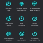 میکروفون یقه ای بی سیم مدل SX21