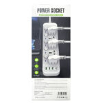 چند راهی برق 3000 واتی برند power socket مدل J06