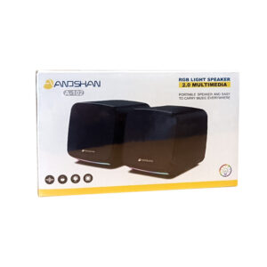 اسپیکر دوتیکه لپ تاپ ANOSHAN A102 USB