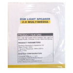 اسپیکر دوتیکه لپ تاپ ANOSHAN A102 USB