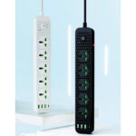 چند راهی برق 3000 واتی برند power socket مدل J03