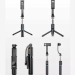 سه پایه بلوتوثی رسی مدل RSS-W03 با ریموت