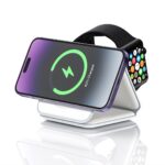 شارژر وایرلس رسی RECCI RCW-36 3IN1