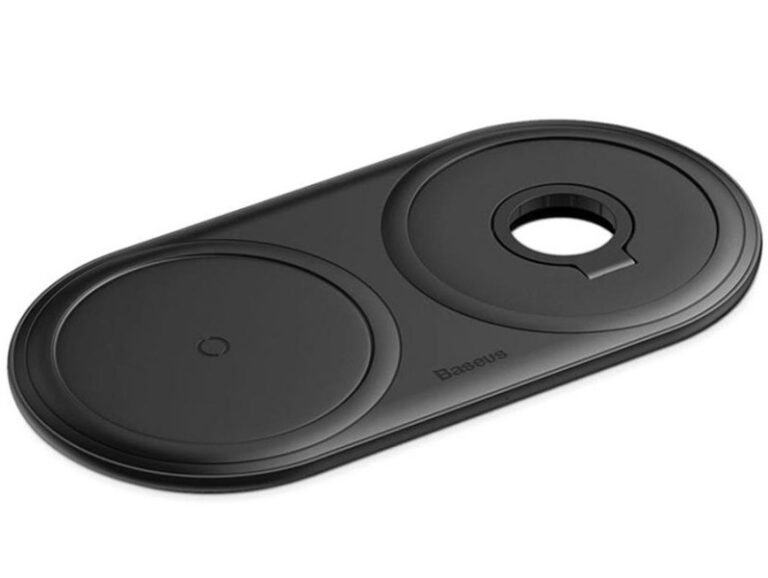 شارژر وایرلس باسئوس BASEUS 2IN1 W511