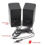 اسپیکر دوتیکه لپ تاپ برقی P-NET AC-9002BT