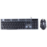 کیبورد و موس سیم دار گیمینگ MIKUSO XK-01