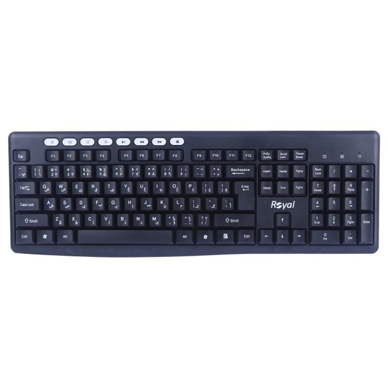 کیبورد و موس بی سیم ROYAL R-KM870