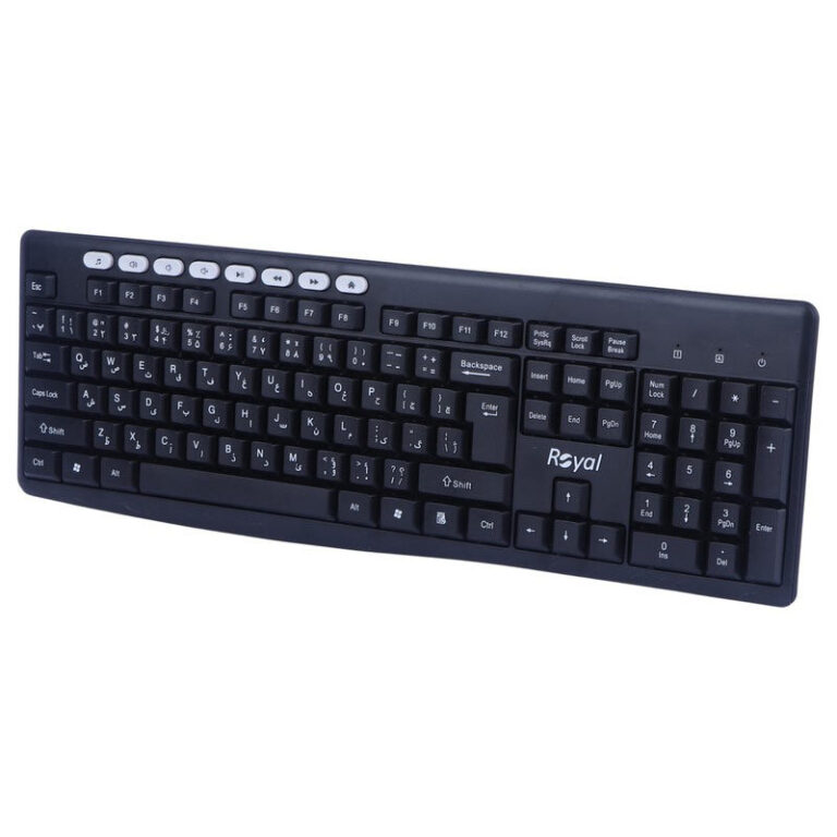 کیبورد و موس بی سیم ROYAL R-KM870
