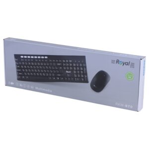 کیبورد و موس بی سیم ROYAL R-KM870