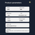 اسپیکر هوژن مدل HOXEN SPEAKER MODEL L-6602B