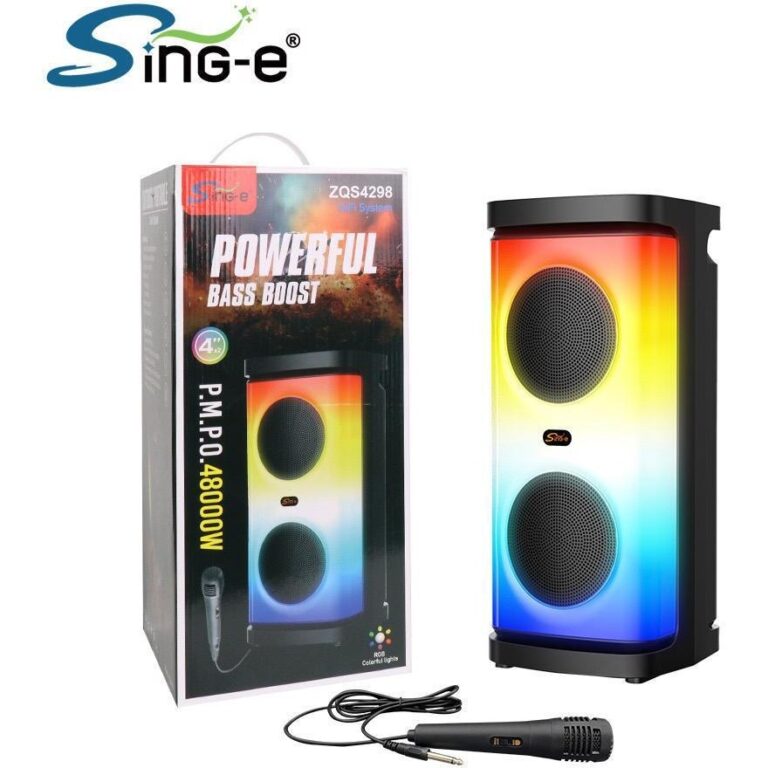 اسپیکر بلوتوثی قابل حمل مدل ZQS-4298