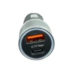 شارژر فندکی 67 وات دو پورت شیائومی مدل OA-01