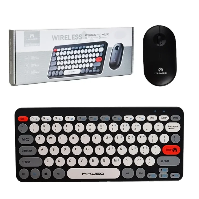 کیبورد و موس بی سیم MIKUSO C027
