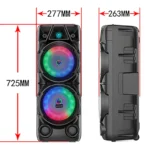 اسپیکر شارژی چمدانی ZQS-8210