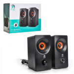اسپیکر دوتیکه لپ تاپ برقی P-NET AC-9002BT