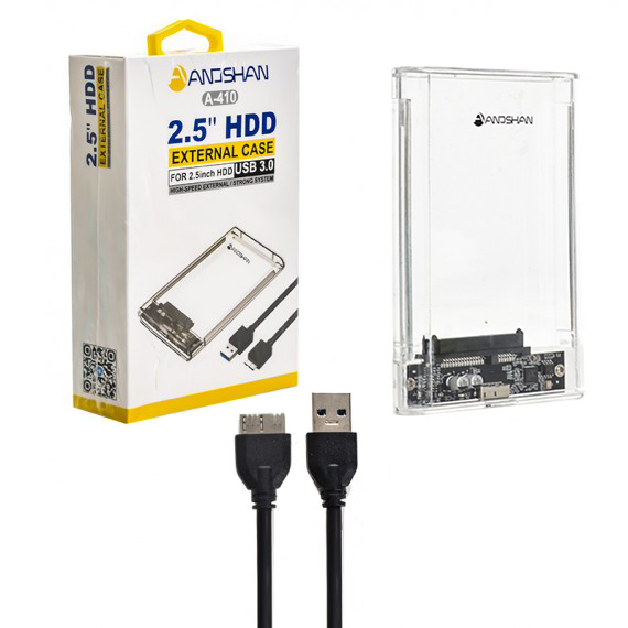 باکس هارد 2.5 اینچی ANOSHAN 410-USB3