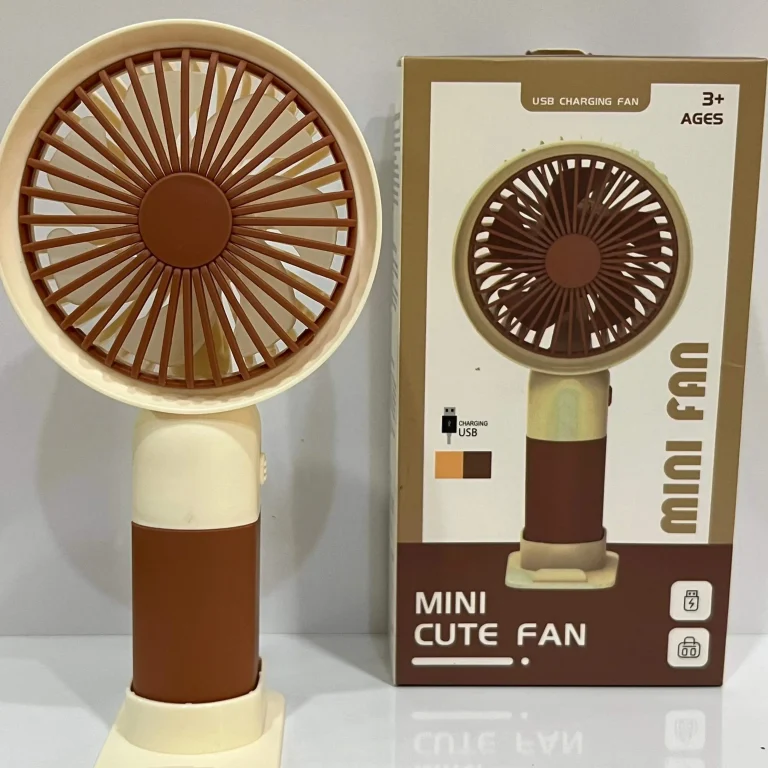 پنکه شارژی پایه دار مدل CUTE MINI FAN