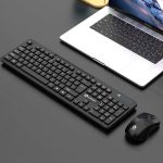 کیبورد و موس بی سیم مشکی لایماید LIMETDE w100