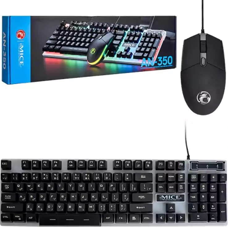 کیبورد مخصوص بازی آیمایس iMice AN-350 RGB