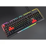 کیبورد با سیم گیمینگ جی پلاس مدل GMK-K560W
